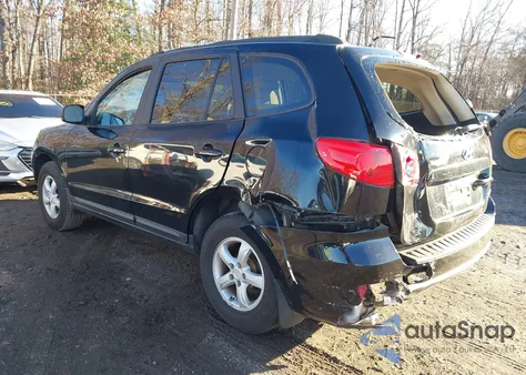 2008 Hyundai Santa Fe Gls from USA, damaged, VIN 5NMSG13D38H187500
